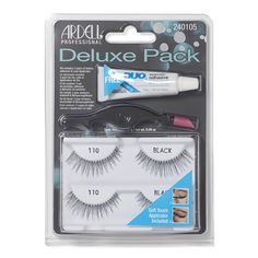 Deluxe Pack #110 Lashes Lashes Ardell, Faux Eyelashes, Lash Tricks, Beauty Professional, Black Lashes, Makeup Mistakes, Best Lashes, Beautiful Lashes, Sally Beauty