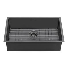 undermount kitchen sink Black Stainless Steel Sink, Black Stainless Steel Appliances, Single Sink Kitchen, Black Stainless Steel Kitchen, Double Bowl Sink, Steel Kitchen Sink, Wall Hung Toilet, Single Bowl Kitchen Sink, Matte Texture