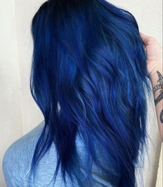 Dark Blue Roots Blonde Hair, Blonde Hair With Roots, Pulp Riot Hair Color, Dark Blue Hair, Pulp Riot Hair, Gothic Hairstyles, Graduation Hairstyles, Dyed Hair Inspiration, Haircut And Color