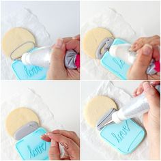 the process for making homemade cookies with fondant