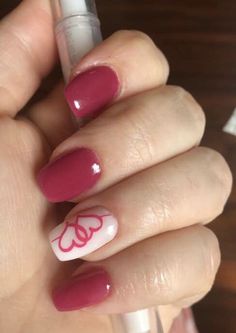 Valentines Nail Art, Vday Nails, Revel Nail, Valentines Day Nails