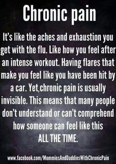 Chronic Pain Awareness, Chronic Fatigue Symptoms, Invisible Disease, People Dont Understand