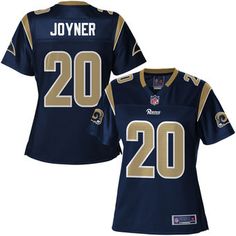 Women's Los Angeles Rams Lamarcus Joyner NFL Pro Line Navy Team Color Jersey Eugene Sims, Blake Bortles, Jordy Nelson, Chris Long, Nfl Rams, Todd Gurley, St Louis Rams, American Football Team, All Nfl Teams