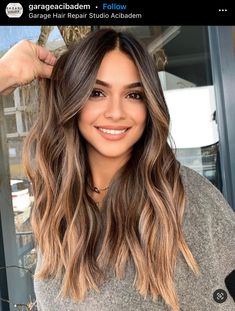 Hair Contouring, Brown Hair Balayage, Balayage Brunette, Brown Blonde Hair, Hair Color Balayage