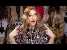 5 Ways to Style A Wig | How To Style A Synthetic Wig | Styling A Wig | Wig Styling Hacks | Wig Tips - YouTube Ways To Style Wigs, Styling A Wig, Style A Wig, Styling Hacks, Wig Styling, Synthetic Wig