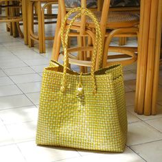 Recycle Tote Bag, Plastic Beach, Recycled Tote, Multifunction Bag, Wholesale Accessories, Woven Tote Bag, Holiday Vacation, Market Bag, Girls Bags