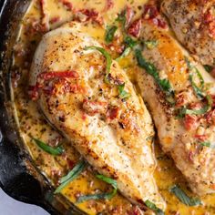 Parmesan Cream Sauce, Favorite Recipes Chicken, Rich Pins, Favorite Chicken, Sun Dried Tomatoes, Food Style, Dinner For Two, Chicken Dishes Recipes