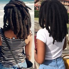 October to January - #freeformlocs #wangogarb @wangogarb Afro Dreads, Free Form Locs, Hairstyle Videos, Twisted Hair, Beautiful Locs, Beautiful Dreadlocks