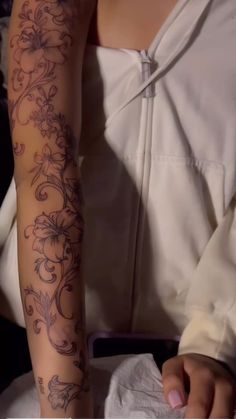 Hibiscus Tattoo Sleeve, Hibiscus Tattoo, Tattoo Sleeve, Sleeve Tattoos, Hibiscus, Collage