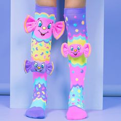 Crazy Sock Day, Mermaid Socks, Silly Socks, Unique Socks, Toddler Socks, Pink Poppies, Sock Animals, Toddler Age, Crazy Socks