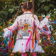 🌈WILD & FREE✨ My wildflower🌻❤️🫶 #leatherjacket #boho #bohostyle #customleather #customjacket #pinkleather #pinkleatherjacket… | Instagram