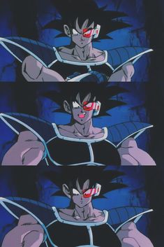 an animated image of gohan from dragon ball