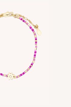 Simple and stackable, this purple-and-gold, seed bead bracelet features a star shaped charm for a playful touch. It looks just as good on its own as it does layered with other arm candy. Style #: SU21BR0013 Gold plated brass Swarovski stones and glass beads 6. 5" Length + 1. | Rebecca Minkoff Star Seed Bead Bracelet In Gold Seed Bead Bracelet Patterns Free, Star Seed, Seed Bead Bracelet Patterns, Seed Bead Bracelet, Swarovski Stones, Beaded Bracelet Patterns, Large Shoulder Bags, Seed Bead Bracelets, Small Tote