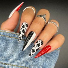 Red Bottom Nails, Her Nails, Dope Nail Designs, Disney Nails, Funky Nails, Dope Nails, Nail Polishes