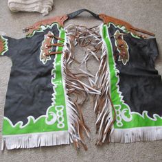 Brown Tooled Leather Cowboy Chaps Fringe Leather Chaps Unisex Chaps Black White Green Leather Rodeo Chaps Western Leather Chaps Chinks Please See Photos For Measurements Heavy And Well Made Unisex Adjustable Chaps Cowboy Chaps, Western Leather, Green Leather, Leather Tooling, Dress Pants, Rodeo, Mens Pants, Custom Made, Cowboy