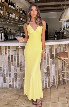 Yellow Mesh Maxi Dress

How to Style:
This gorgeous sunflower yellow maxi dress () is perfect for your next formal event! Pair with gold jewellery () and heels for that expensive look! Add a small shoulder bag () for a pop of colour!

Features:
  
 * Bias Cut 
 * Maxi Length 
 * V Neckline 
 * Lots of Stretch 
 * Sleeveless  
 * Body Con Fit 
 * Lined 
 * Open Back Cut Yellow Mermaid, Expensive Look, Yellow Maxi Dress, Yellow Maxi, Sunflower Yellow, Mesh Maxi Dress, Custom Size Dresses, Long Prom Dress, Shop Maxi Dresses