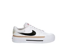 Womens Court Legacy Lift Sneaker Nike Shoes Women Platform, Best Platform Sneakers, Sneakers Chic Outfit, Nike Court Legacy Shoes, Platform Nike Shoes, Womens Nike Outfits, Women’s Platform Shoes, Cute White Nike Shoes, Womens Court Legacy Sneaker Outfit