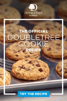 the official doubletree cookie recipe try the recipe