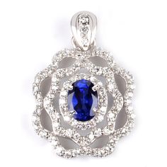 1.65Ct Natural Blue Tanzanite & IGI Certified Diamond Pendant In 14KT White Gold (Without Chain) Today We Have a Solid 14KT White Gold Oval Shape/Cut, Natural and Untreated, Genuine Blue Tanzanite & Diamond, of the Most Beautiful Blue Color. This Pendant is made out of Solid 14KT White Gold and Beautiful Blue Tanzanite & Diamond it is one of the Most Sought Out After Classic Designs of all Fine Pendant. Further More, This  Blue Tanzanite with its One of a Kind Color and Fire, is Extremely Unique.    This is a most beautiful Pendant because of the color this Blue Tanzanite has and it is made with excellent craftsmanship. this Pendant will bring value and status to your life. Total Carat Weight - 1.65 Carat  Tanzanite Weight - 1.25 Carat  Natural Diamond Weight - 0.40Ct Type of Metal - Solid Exquisite Tanzanite White Gold Jewelry, Exquisite Sapphire Tanzanite Jewelry, Exquisite Tanzanite Jewelry With Sapphire Color, Gia Certified Dazzling Sapphire Jewelry, Gia Certified Dazzling Tanzanite Jewelry, Gia Certified Tanzanite Jewelry In White Gold, Gia Certified Sapphire Fine Jewelry, Tanzanite Diamond, Blue Tanzanite