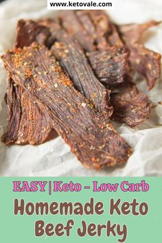 Keto Homemade Keto Beef Jerky Cajun Beef Jerky Recipe, Cajun Beef