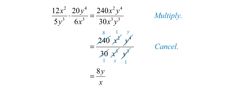 two numbers are shown with the same slope