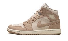 AIR JORDAN 1 MID SE WMNS "Legend Light Brown" - Stadium Goods Light Brown Shoes, Nike X Travis Scott, Mid Top Shoes, Air Jordan 1 Mid Se, Air Jordan 9, Jordan 8, Jordan 2, Brown Shoes, Yeezy Shoes