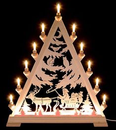 Light Triangle - St. Nick with Sleigh (66 cm/26in) by Taulin Christmas craft ideas #christmascraftideas Christmas craft idea #christmascraftidea #christmas #craft #idea merry christmas #merrychristmas 17.828