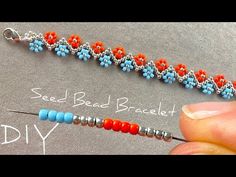 seed bead bracelet diy how to make beads with seed beads - part 1