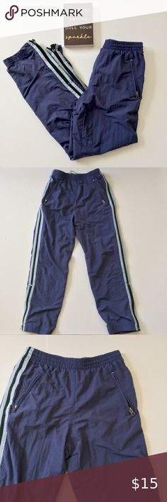 Vintage 90’s Sideout Track Pants Zippered Pockets Streetwear Track Pants, Vintage Track Pants, Nike Track Pants, Dream Outfits, 90s Fashion Outfits, Retro Blue, Pretty Clothes, Gorillaz