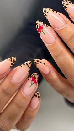 Ibiza Nails Summer, Nail Art Leopard, Intricate Nail Designs, Ibiza Nails, Urban Nails, Bella Nails, Lilac Nails, Gel Nails Diy, Leopard Nails