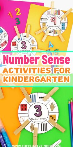 the number sense activities for children to learn numbers