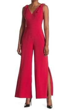 Julia Jordan | Halter Wide Leg Jumpsuit | Nordstrom Rack Spring Evening Halter Neck Strapless Jumpsuit, Spring Evening Strapless Halter Neck Jumpsuit, Elegant Strapless Halter Neck Jumpsuit For Spring, Elegant Halter Neck Strapless Jumpsuit For Spring, Spring Evening Halter Neck Jumpsuits And Rompers, Halter Neck Jumpsuits And Rompers For Spring Evenings, Spring Date Night Strapless Jumpsuit, Summer Formal Strapless Halter Neck Jumpsuit, Strapless Jumpsuit For Date Night In Spring