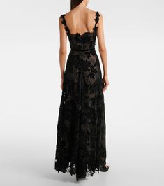 Evening Velvet Dress With Ruffles, Evening Gown With Lace Trim, Luxury Lace Evening Gown, Evening Gown With Lace Trim And Floor-length, Evening Dresses With Lace Work, Formal Silk Dress With Lace Work, Formal Floor-length Gown With Lace Trim, Floor-length Gown With Lace Trim, Lace Evening Gown With Lace Work