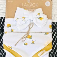 Lila Jack Headband And Bandana Bib Set New With Tags Size Baby 0-6 Months Easter Cuteness - Lemons Baby Shower Gift For New Mama Follow Us For Updates We Have Much More Home Decor Listed Too We Are Cleaning Out Our Personal Closets Cute White Diaper Cover For Summer, Cute White Summer Diaper Cover, Playful White Diaper Cover For First Birthday, Playful White Cotton Diaper Cover, White Cotton Diaper Cover For Summer, White Summer Sets With Matching Headband, White Cotton Sets With Matching Headband, Jack One Piece, New Mama