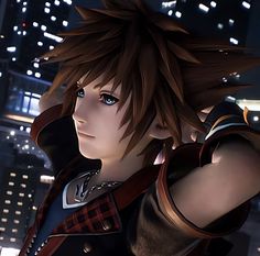 Sora Kingdom Hearts 3, Kingdom Hearts Crossover, Roxas Kingdom Hearts, Kh 3, Kingdom Hearts Characters