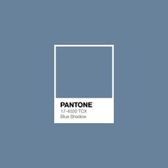 pantone's blue color is shown in this graphic style, with the word pantone below it