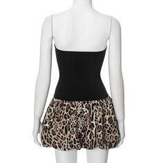 Please refer to our sizing chart for a guideline when choosing a size. 5 business days order processing time. 90% polyester 10% spandex Trendy Fitted Bandeau Dress, Trendy Strapless Ruched Mini Dress, Tube Mini Dress, Techno Fashion, Sci Fi Fashion, Dress Leopard, Mini Tube Dress, Backless Jumpsuit, Goth Dress