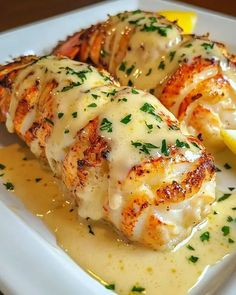 Indulge in this Creamy Garlic Butter Lobster Tails recipe, a luxurious seafood dish with rich flavors, perfect for a special occasion. Garlic Butter Lobster, Butter Lobster, Lobster Sauce, Lobster Dishes, Lobster Recipes Tail, Lobster Tail, Ina Garten Recipes