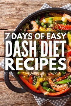 Dash Diet Meal Plan, Dash Diet Recipes, Best Fat Burning Foods, 7 Day Meal Plan, Dash Diet, Low Fat Diets, Healthy Diet Plans, Fat Burning Foods, Diet Meal Plans