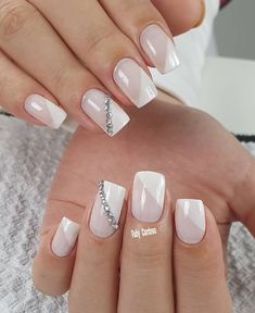 Unhas à espanhola- Passo a Passo e Ideias Maravilhosas Acrylic Nails Almond Shape, Secret Nails, Baby Pink Nails, French Manicure Nails, Modern Nails, Cute Nail Art Designs, Almond Acrylic Nails, Short Acrylic Nails Designs