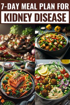 Meal Plan For Kidney Kidney Meals Renal Diet, Eating For Kidney Health, Low Sodium Low Potassium Recipes Renal Diet, Recipe For Kidney Patients, Kidney Healthy Foods Renal Diet, Diet For Kidney Problems, Low Sodium And Potassium Recipes, Recipes For Renal Diet Meals, Low Phosphorus Foods Renal Diet Recipes