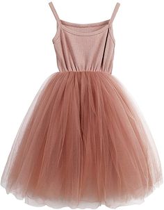 Amazon.com: LYXIOF Baby Girls Tutu Dresses Sleeveless Princess Dress Infant Tulle Dress Toddler Sundress Pink A 3 Years: Clothing Toddler Tutu Dress, Long Sleeve Tulle Dress, Baby Tutu Dresses, Girls Tulle Dress, Toddler Tutu, Girls Tutu Dresses, Tutu Dresses