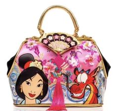 #ad Disney Princess Mulan, Disney Princess Shoes, Princess Mulan, Disney Bags Backpacks, Disney Mulan, Disney Purse, Disney Merch, Irregular Choice Shoes, New Disney Princesses