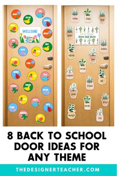 the back to school door ideas for any theme