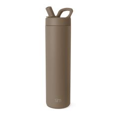 thermos vacuum cup with handles is shown on a white background