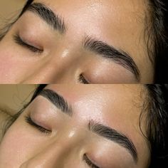 brow mapping + brow wax before and after Brows Before And After, Brow Sculpt, Brow Mapping, Henna Brows, Lash Clusters, Face Art Makeup, Brow Wax, Art Makeup, Esthetician