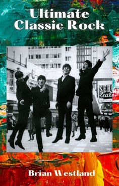 an image of the beatles album cover for ultimate classic rock, featuring three men in black suits