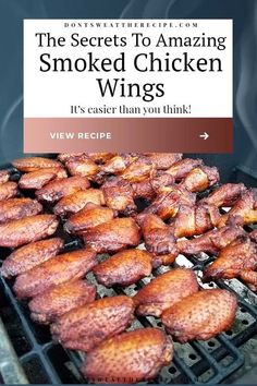 the secrets to amazing smoked chicken wings it's easier than you think