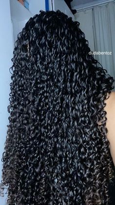 Really Curly Hair, Crimped Hair, Curly Hair Styles Easy, Beautiful Curly Hair, Black Curly Hair, Curly Hair Care, 8k Followers