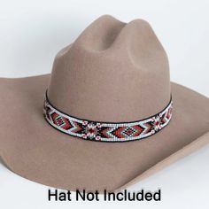 The Shane Hat Band adds a touch of sophistication to any outfit, whether you're dressing up for a special occasion or simply adding a touch of elegance to your everyday look. The subtle yet striking black beads effortlessly complement any hat color and style, making it a versatile addition to your accessory collection.**Please note this is the hatband only** American Hat Makers, Beaded Hat Bands, Beaded Hat, Native American Style, Native American Fashion, Black Hat, Hat Band, Trendy Accessories, Hat Making